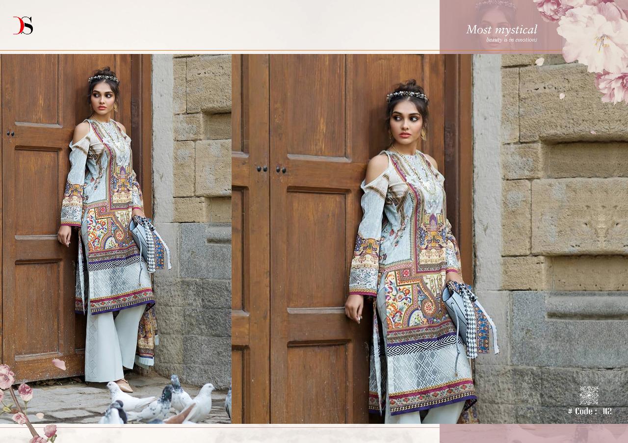 Deepsy suits threads n motifs cotton embroidered pakistani dress Material collection