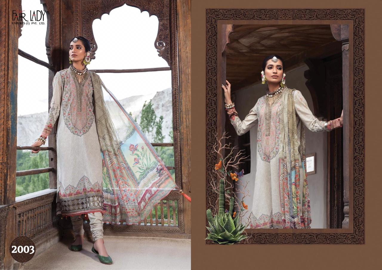 Fairlady mprints heavy embroidered pakistani style salwar kameez collection