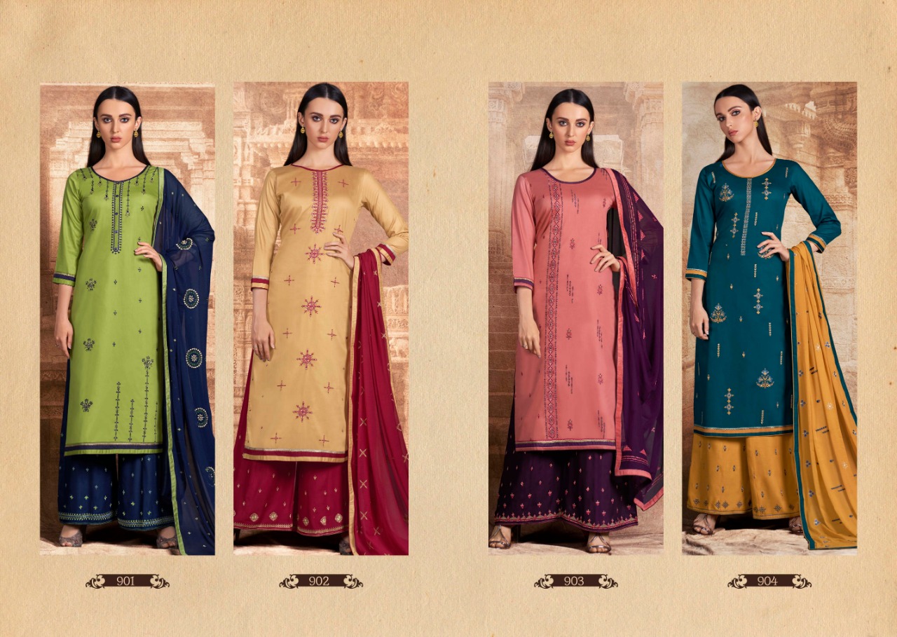 Kalarang iris Exculsive collection of colorful Salwar suit