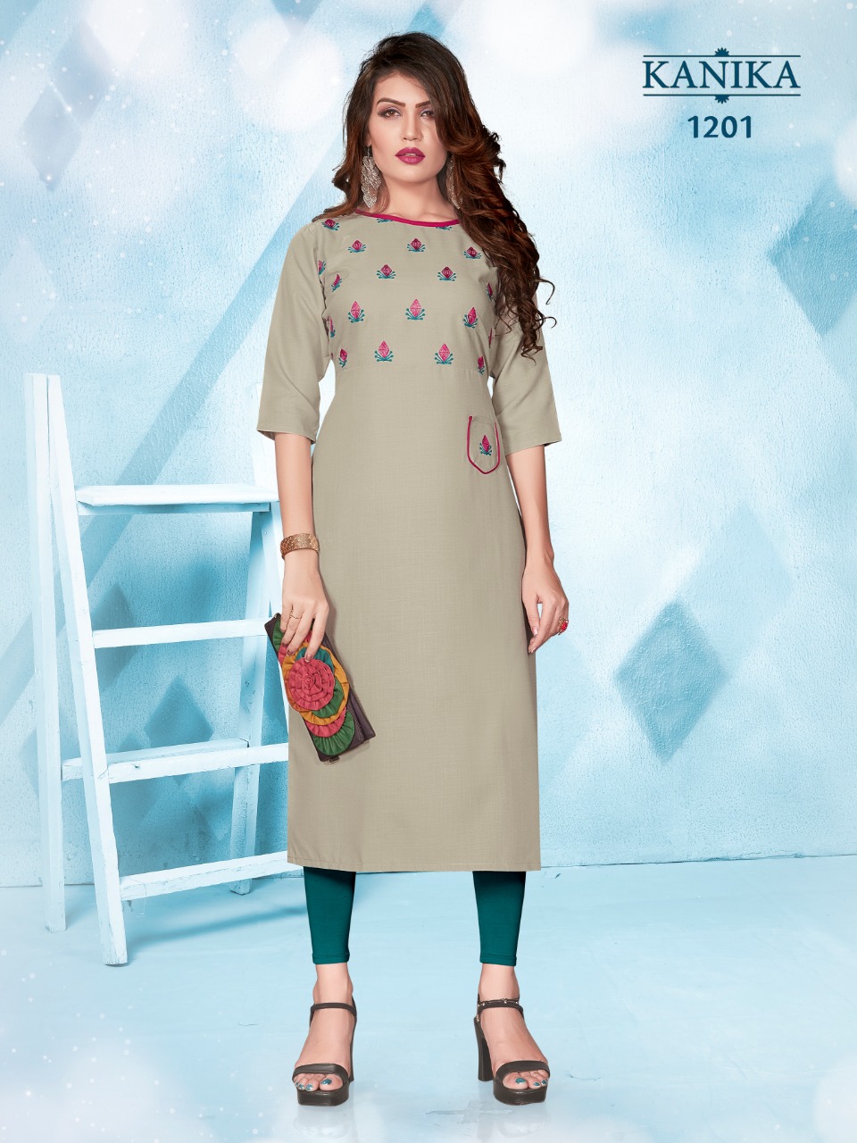 Kanika aditi Fancy embroidery work Salwar suit