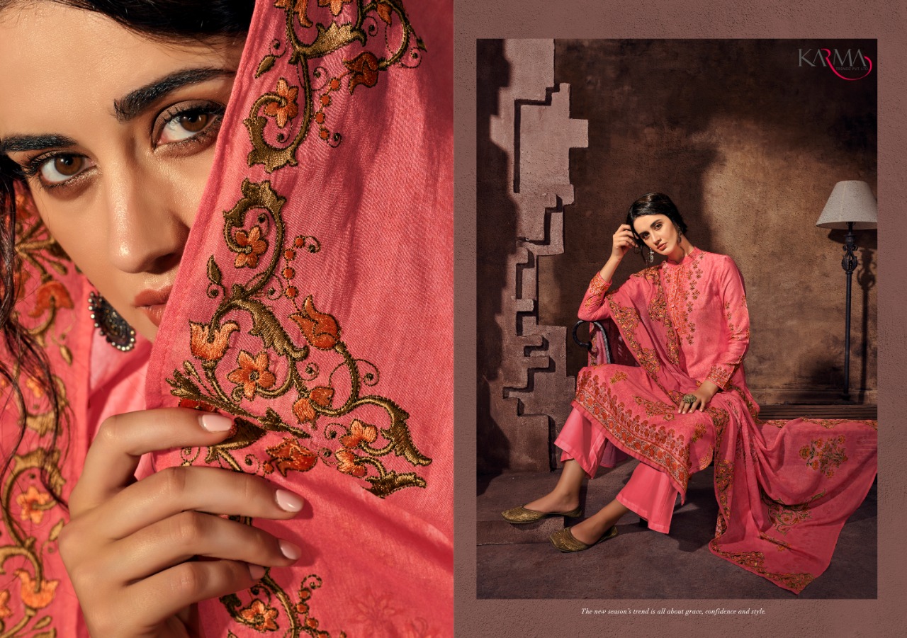 Karma Sabah vol 1 beautiful collection of digital print Salwar suit