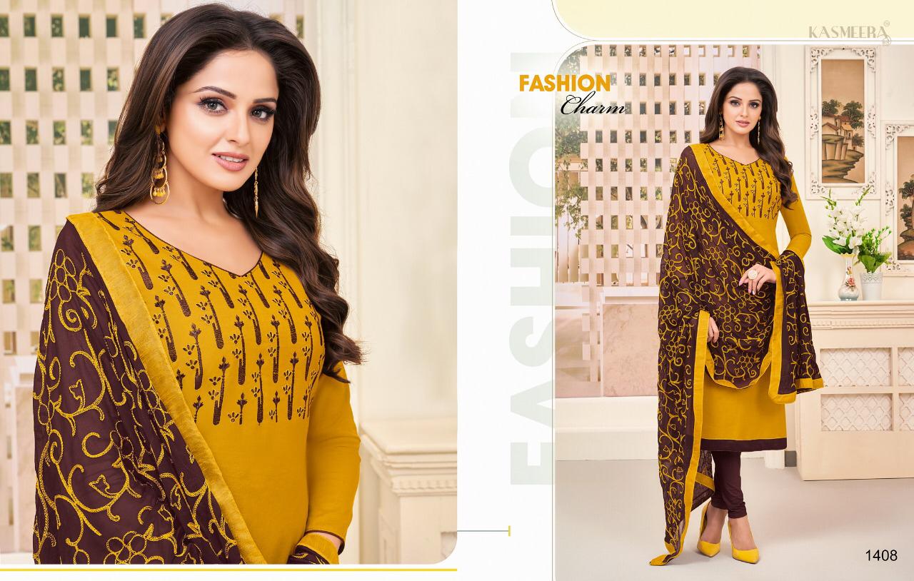Kasmeera kamini cotton vol 10 colorful sets of Salwar suit