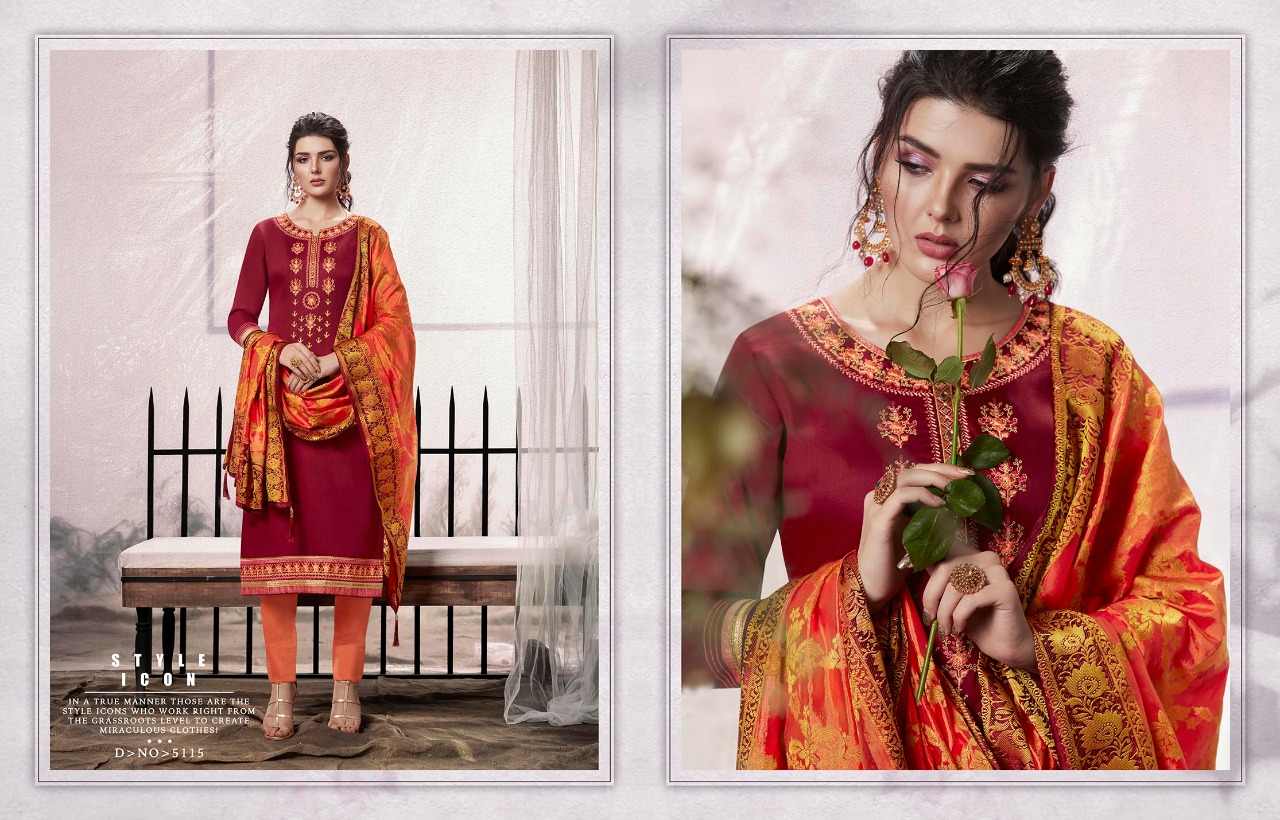 Kessi fabrics asopalav 9 jam silk salwar kameez collection