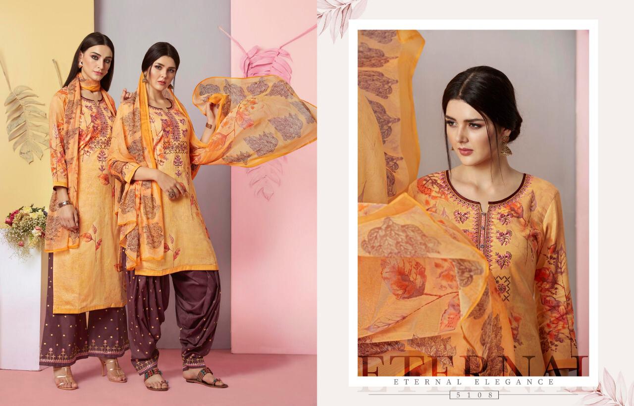 Kessi rangriti cotton embroidered salwar kameez exporter