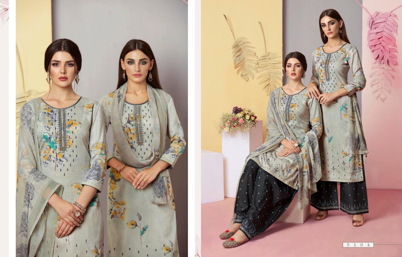 Kessi rangriti cotton embroidered salwar kameez exporter