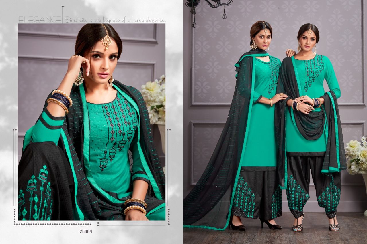 Raghav royals hello madam vol 2 premium fancy embroidery work dress material