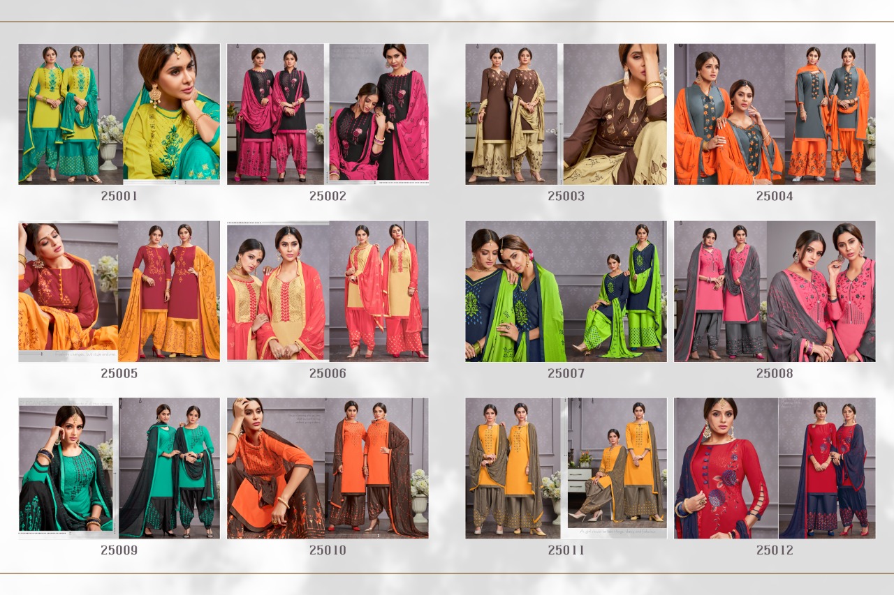 Raghav royals hello madam vol 2 premium fancy embroidery work dress material