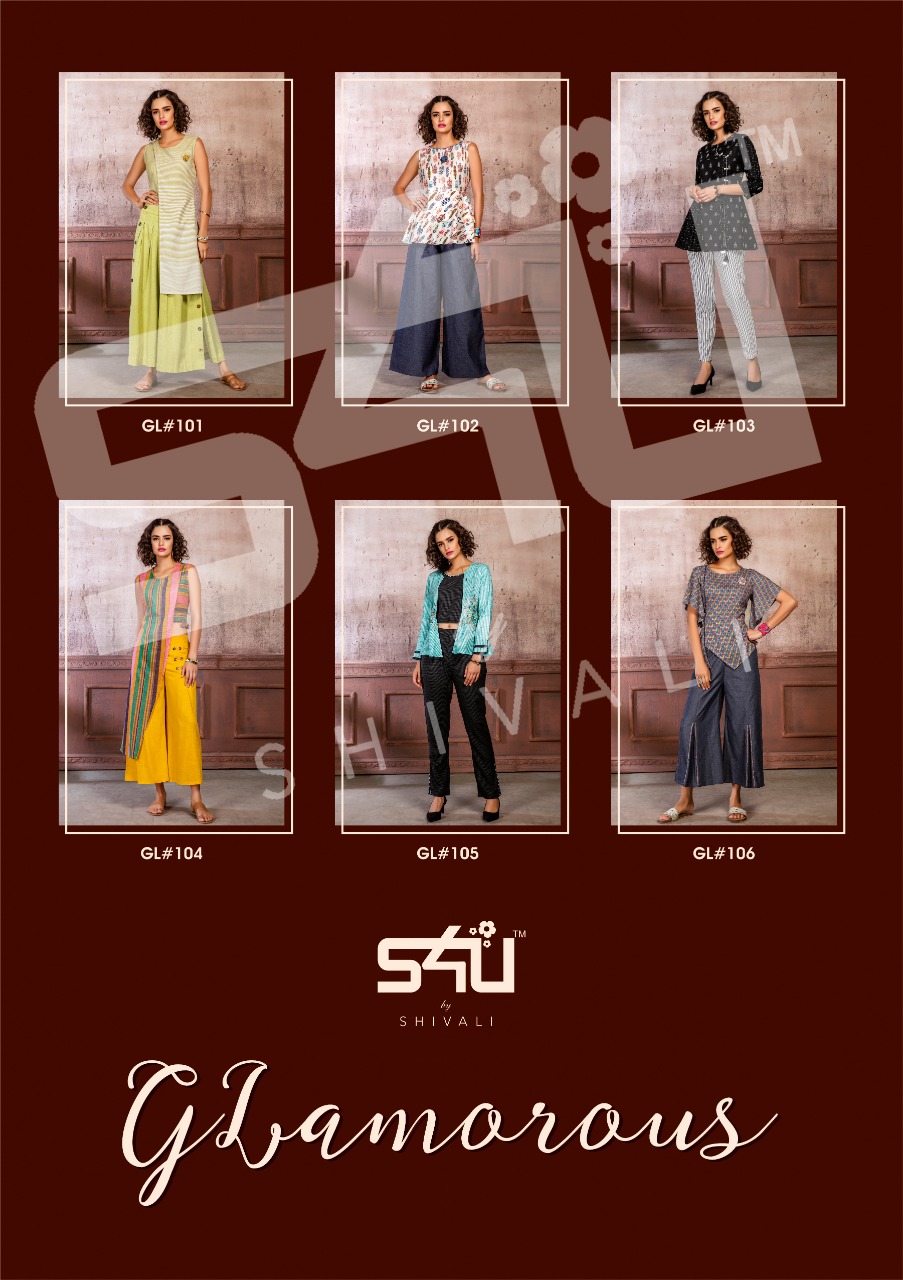 S4u by shivali Glamorous kurti with pant and plazzo collection at wholesale rate