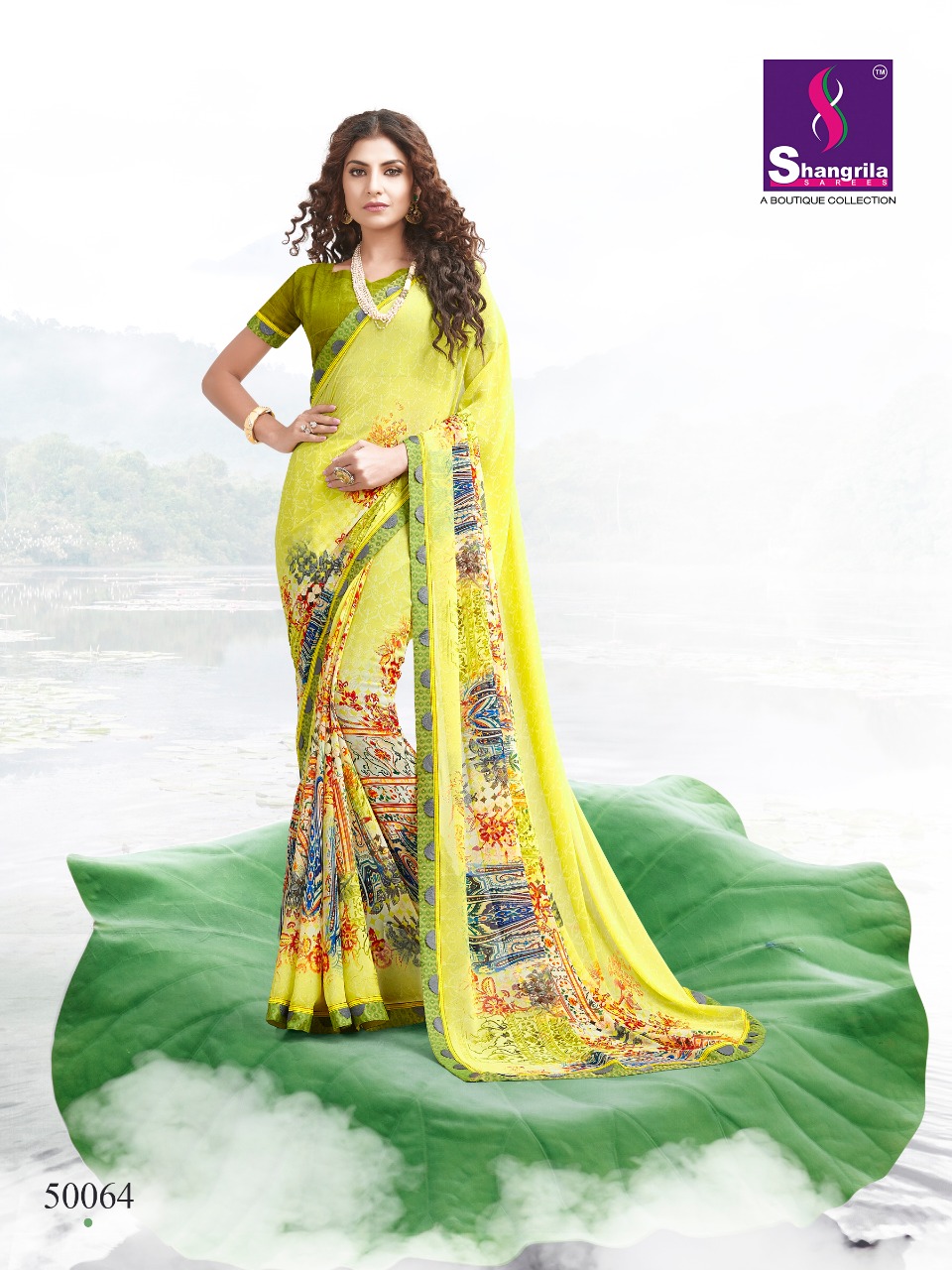 Shangrila Inox vol 7 fancy premium printed sarees