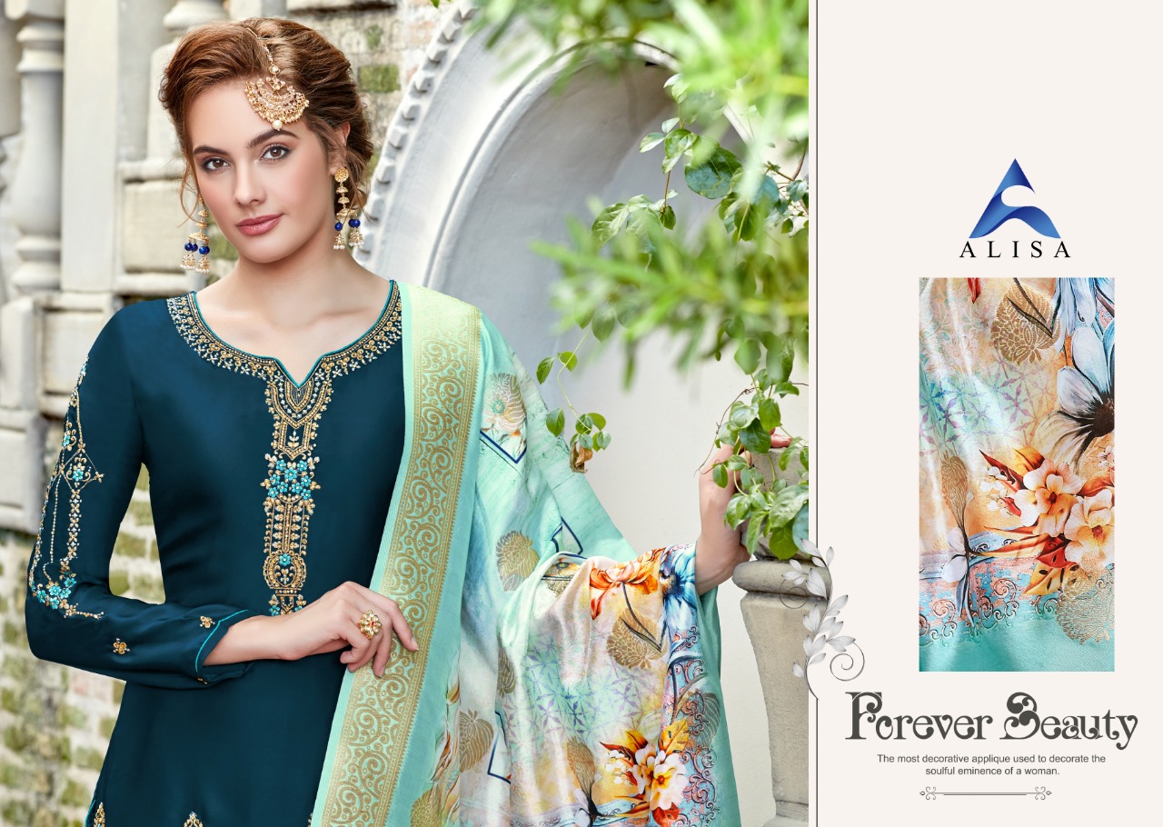 Alisa suhan Premium range collection of Salwar suit
