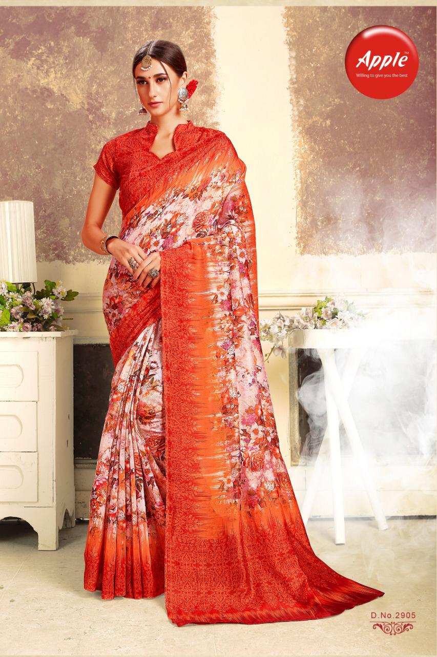 Apple sarees nandini silk Vol 2 exclusive collection of sarres
