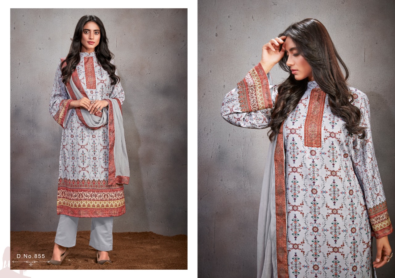 Bipson aashi beautifully designed and printed Salwar suits in wholesale prices