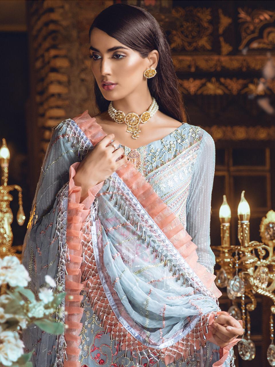 Fepic rosemeen Colours bridal wear heavy embroidered salwar kameez collection