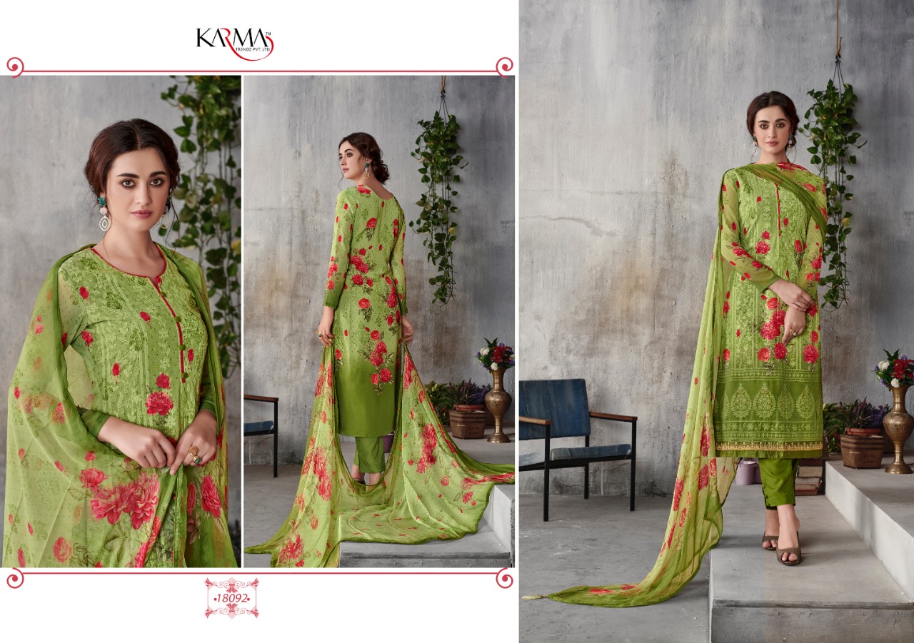 Karma trendz 18090-18098 amazing style Salwar Suit in wholesale