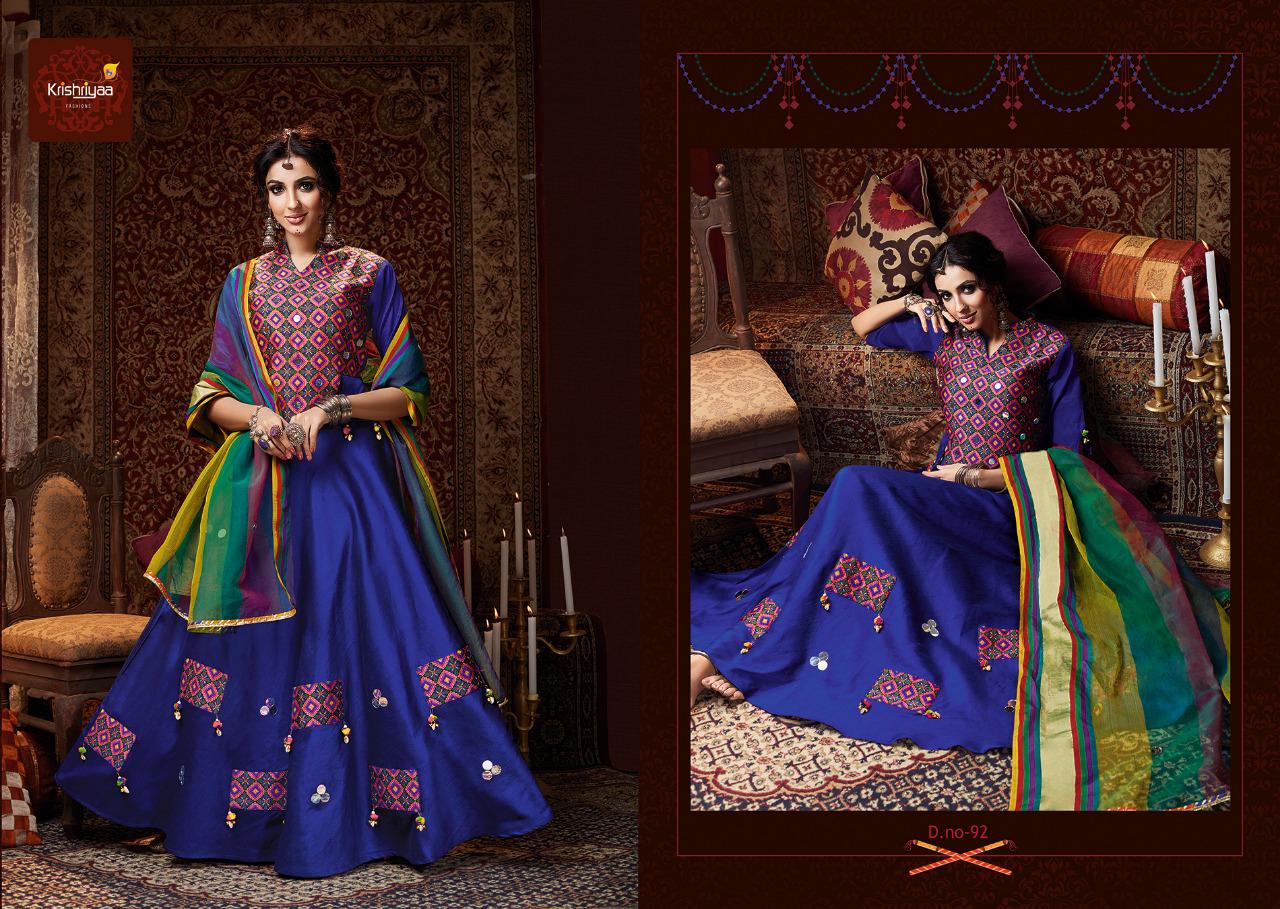 Krishriyaa clothing 9 ratri presents chaniya choli latest navratri collection