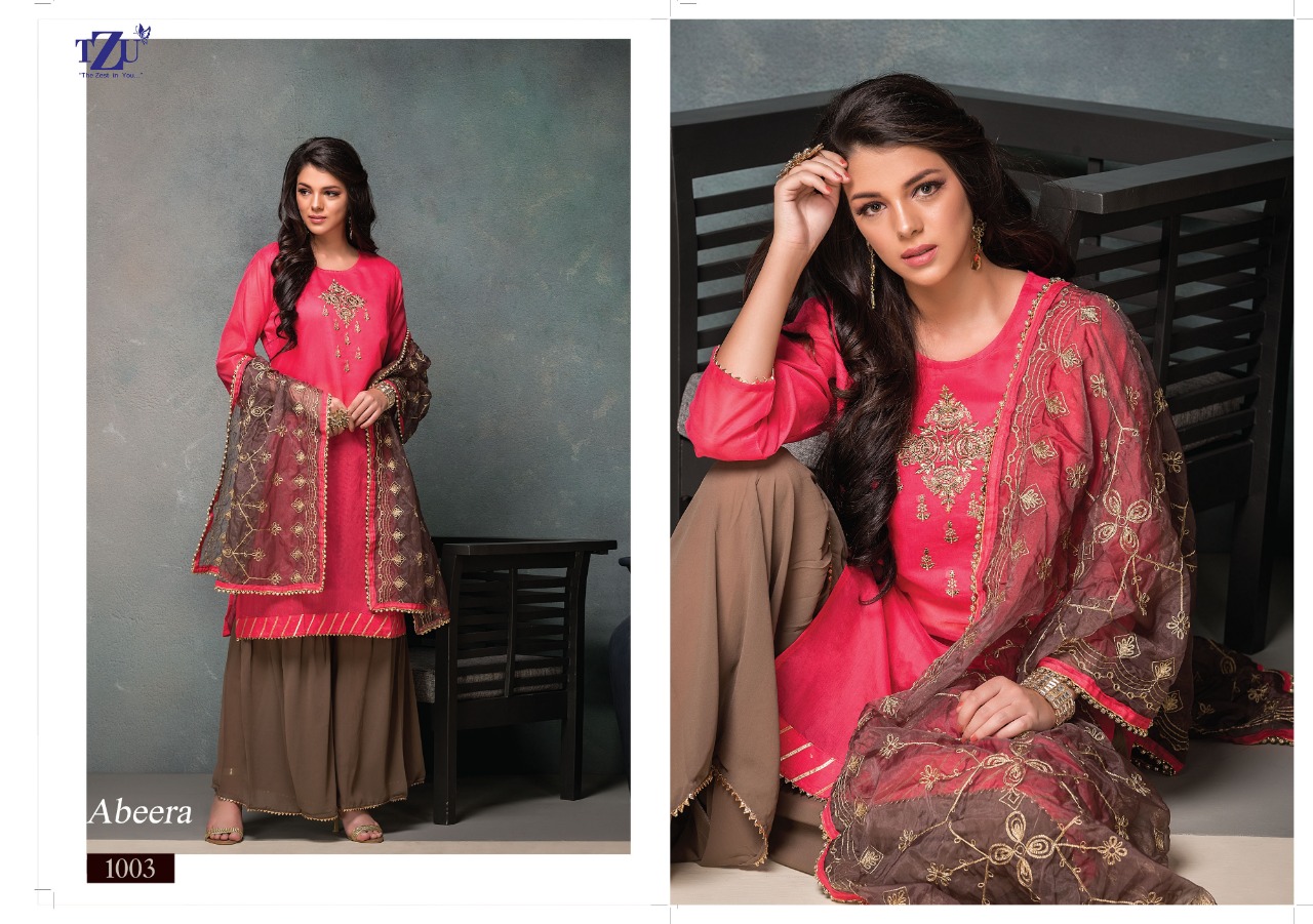 TZU life style abeera classy catchy look Kurties in wholesale prices