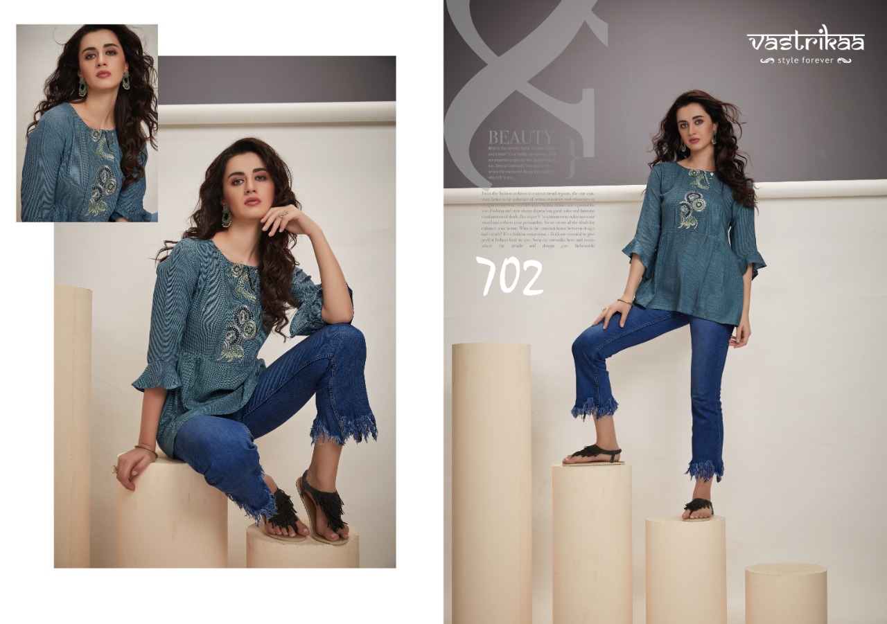 Vastrikaa crayon tops charming look tops in wholesale prices