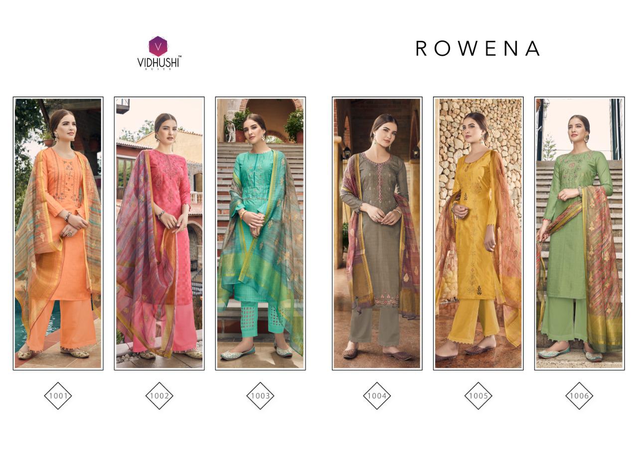 Vidhushi suits Rowena premium collection of Salwar suit