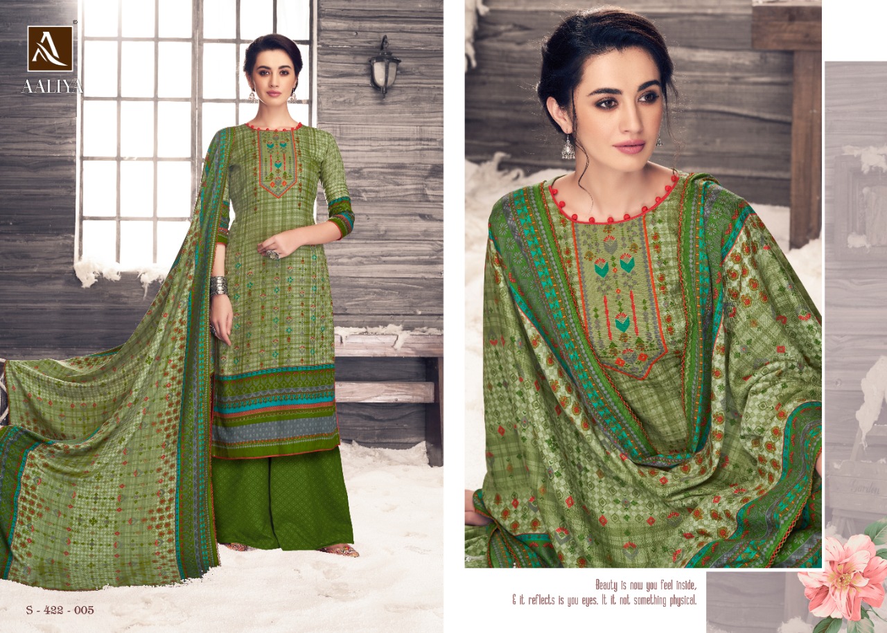 Alok suit aalia classic catchy look Salwar suits in wholesale prices