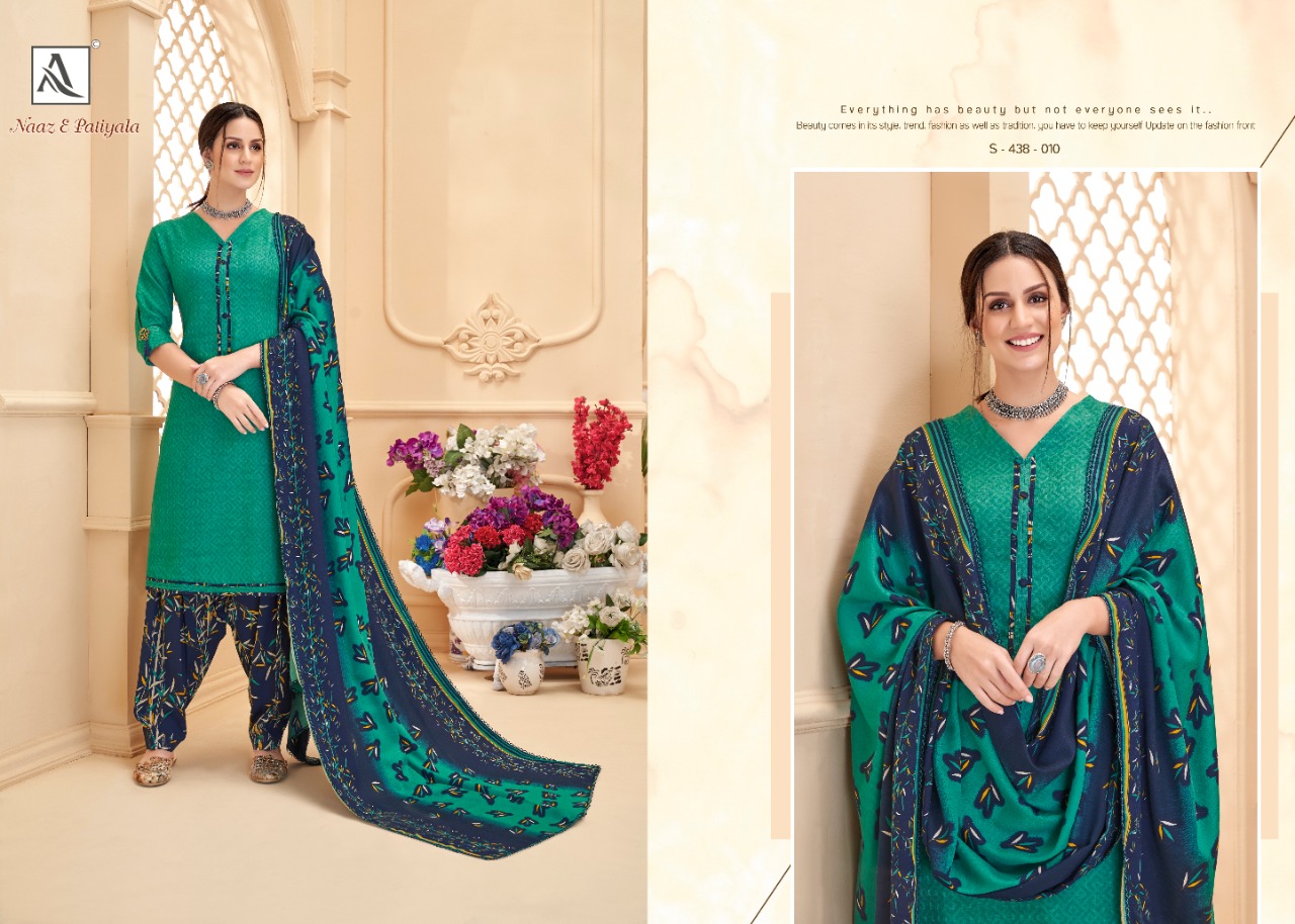 Alok Suit Naaz e patiyala charming look Salwar Suits