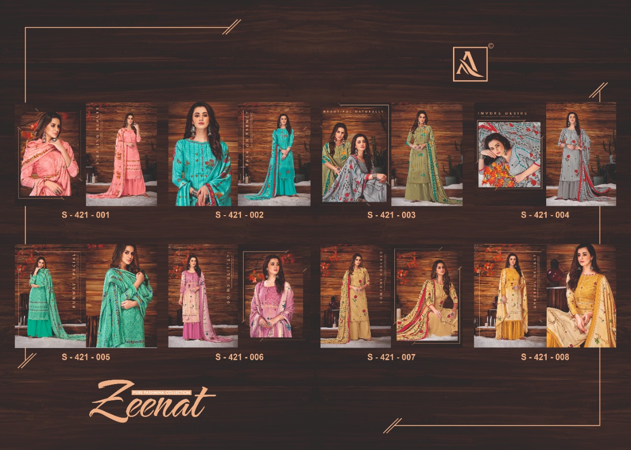 Alok Suit zeenat classy catchy look beautifully designed Salwar suits