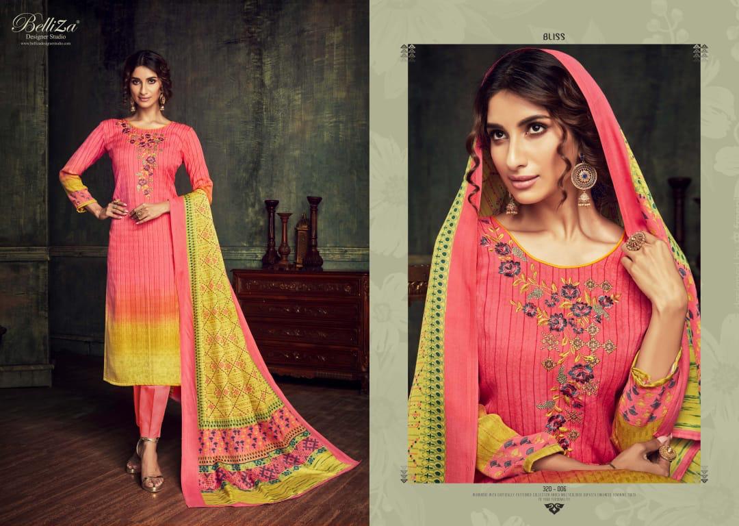 Belliza designer studio Bliss charming look Salwar suits in factory rates