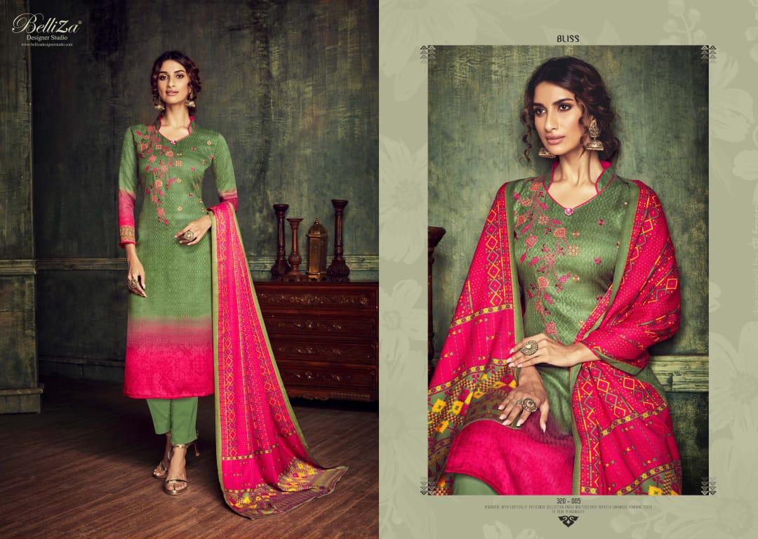 Belliza designer studio Bliss charming look Salwar suits in factory rates