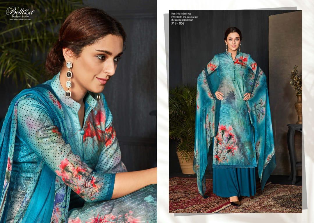 Belliza designer studio mirana charming look beautifully designed Salwar suits