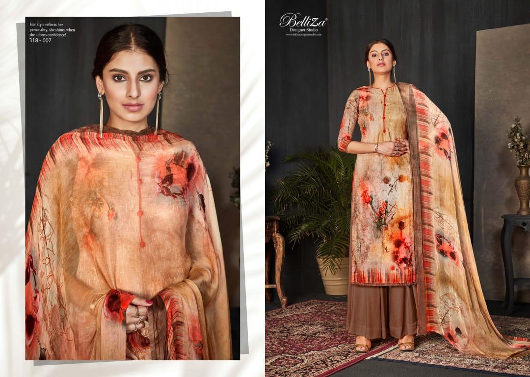 Belliza designer studio mirana charming look beautifully designed Salwar suits