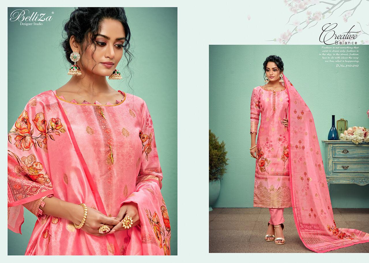 Belliza designer studio Mishika charming look Salwar suits in wholesale prices
