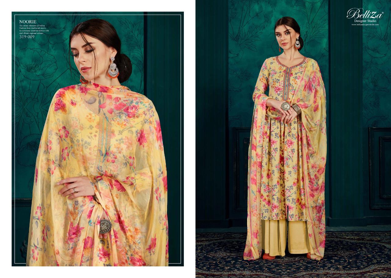 Belliza designer studio noorie charming look Salwar suits in wholesale prices