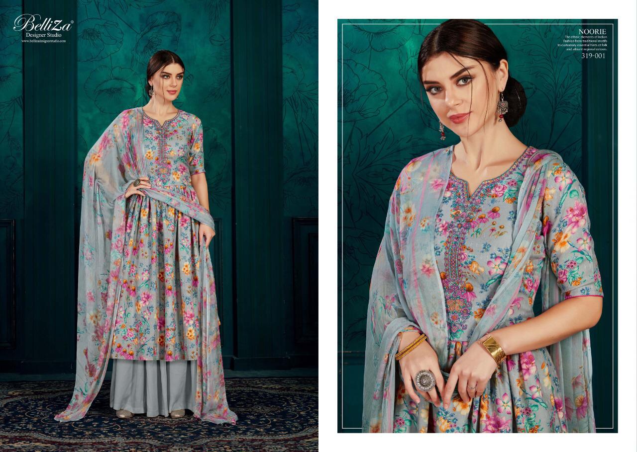 Belliza designer studio noorie charming look Salwar suits in wholesale prices