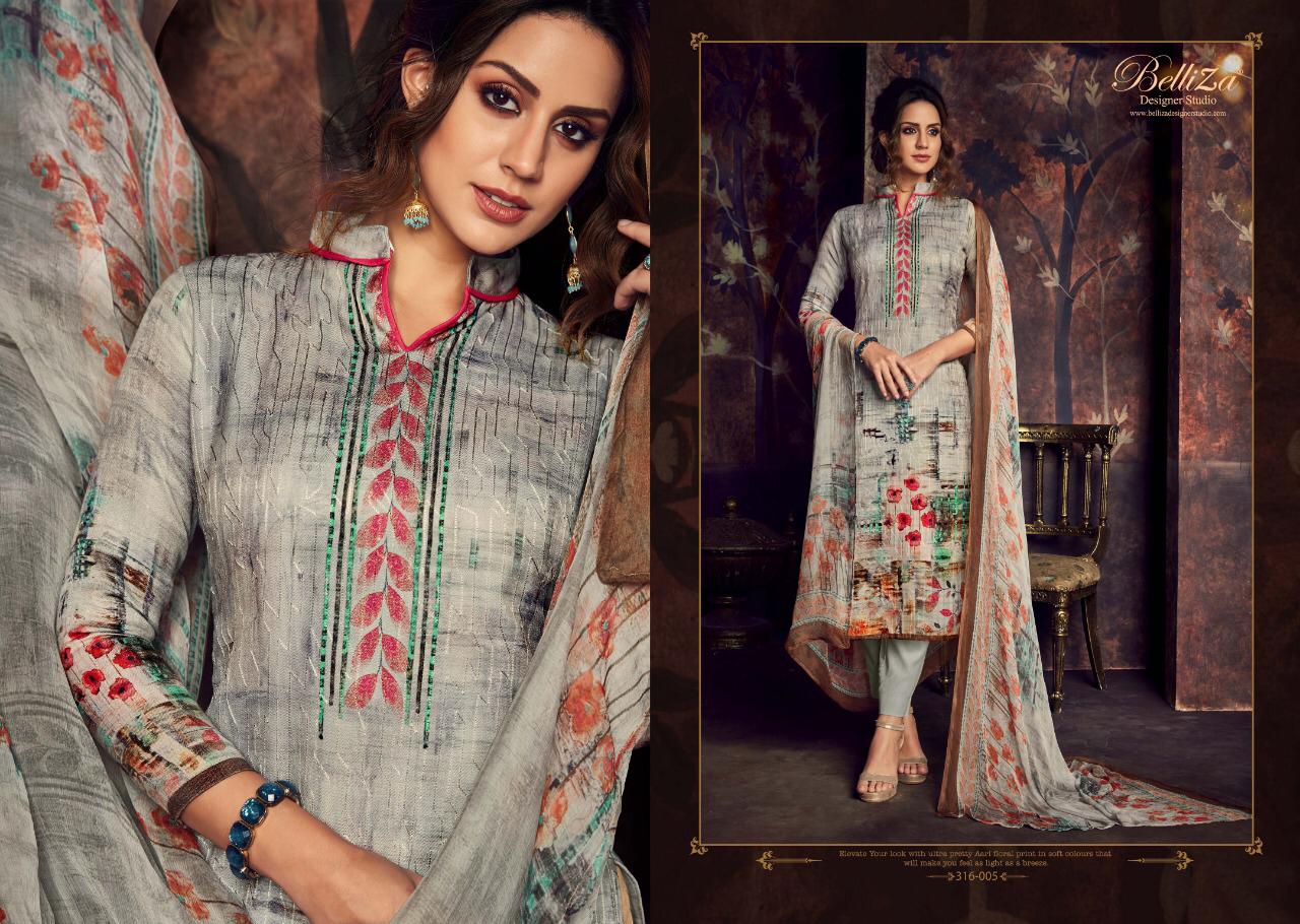 Belliza designer studio stylus charming beauty look Salwar suits in wholesale prices