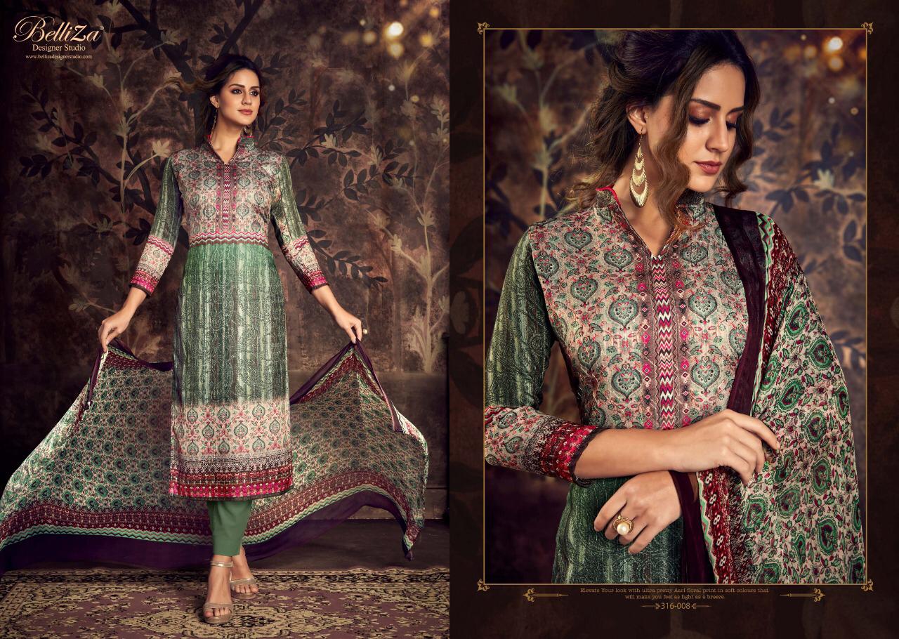 Belliza designer studio stylus charming beauty look Salwar suits in wholesale prices
