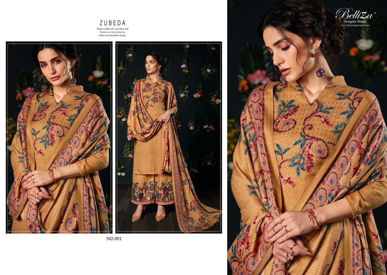 Belliza designer studio zubeda attractive look Salwar suits in wholesale