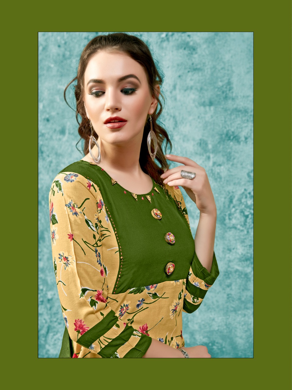 Diksha fashion free style Vol-1 gorgeous stylish look Kurties in wholesale price