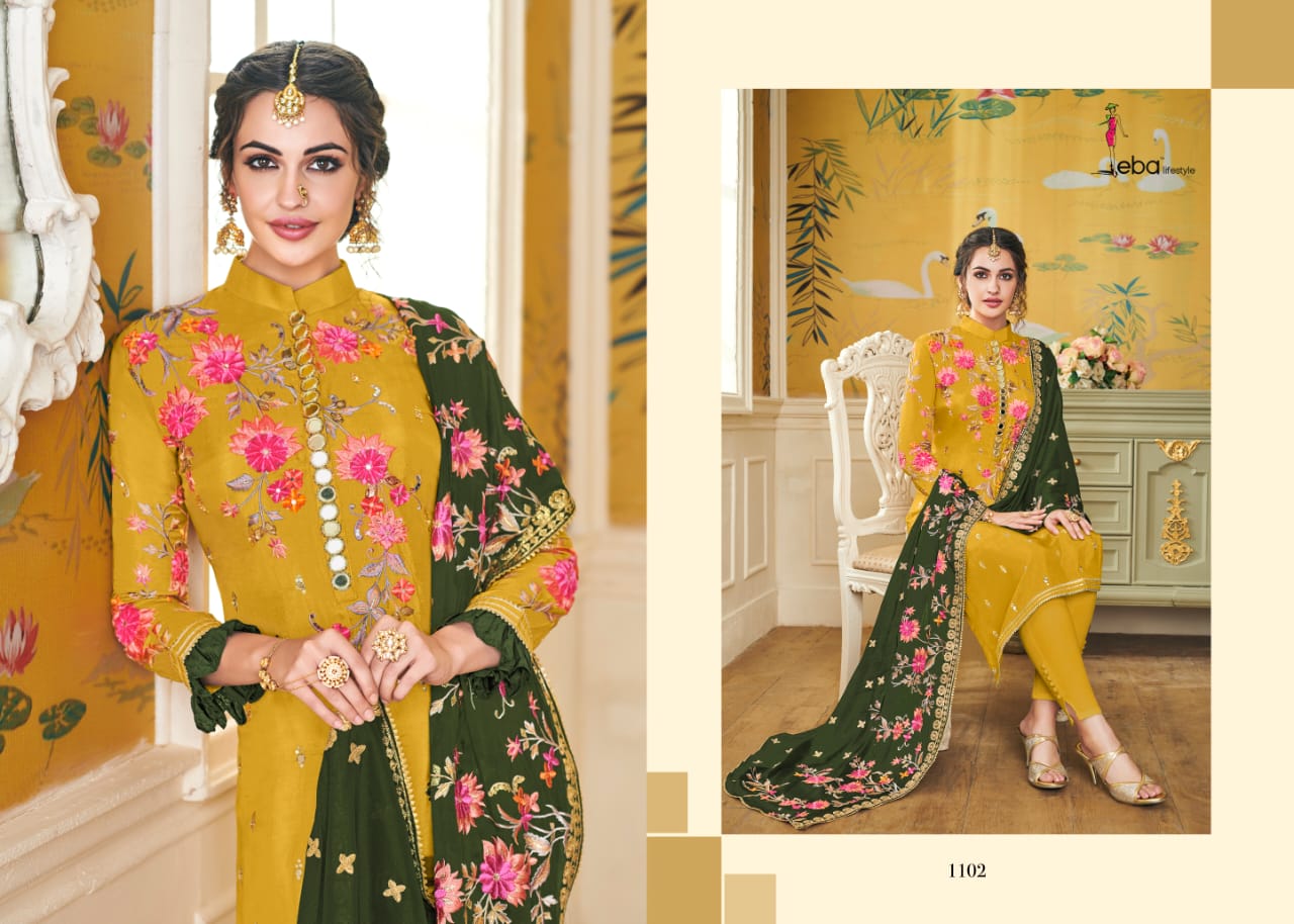 Eba life style hurma vol-19 beautifully designed Salwar suits