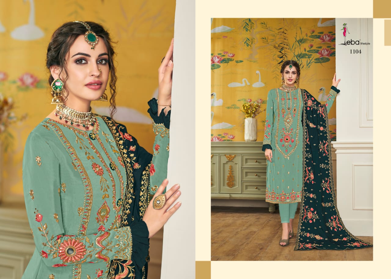 Eba life style hurma vol-19 beautifully designed Salwar suits