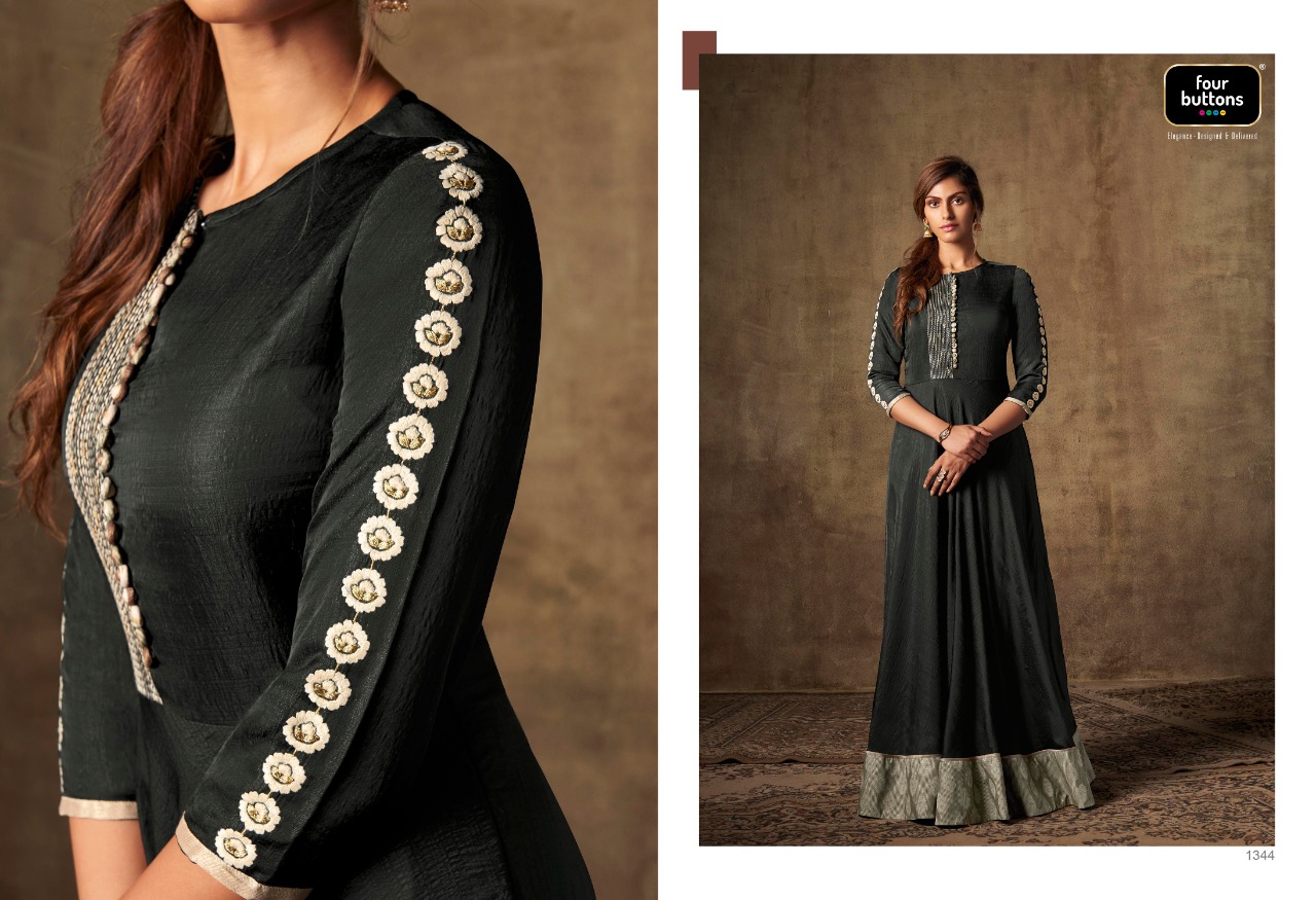 Four buttons imrit classy catchy look gowns in wholesale prices