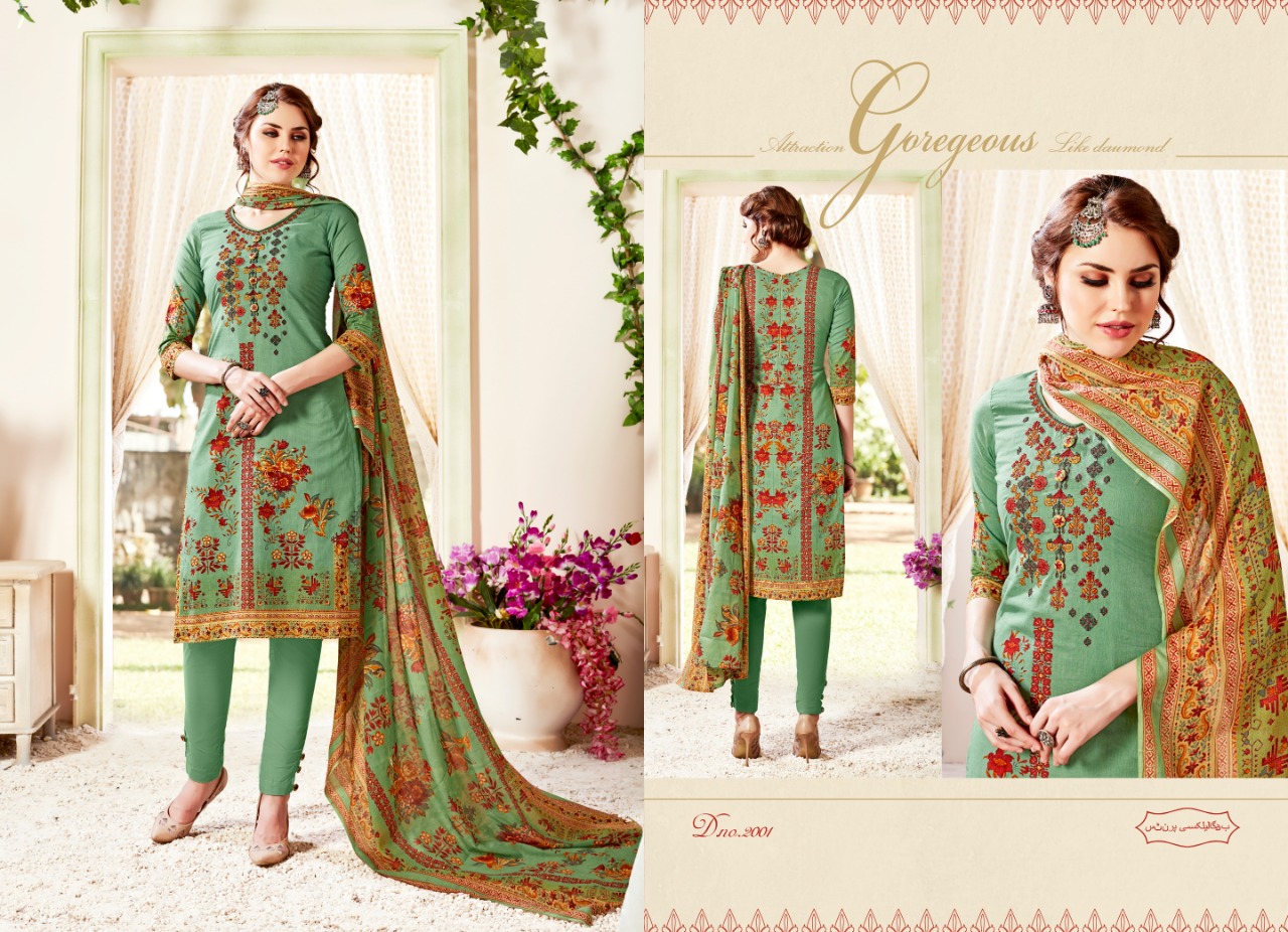 Hot line honey moon vol-2 a new and amazing style Salwar suits in wholesale prices