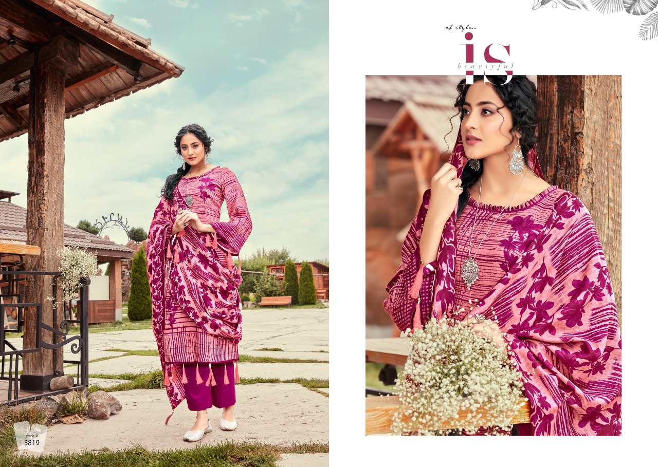 IB Nx safina beautifully designed winter Collection Salwar suits in amazing rates