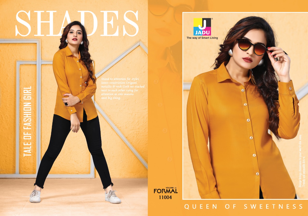 Jadu formal vol-2 stylish and beautiful shirts