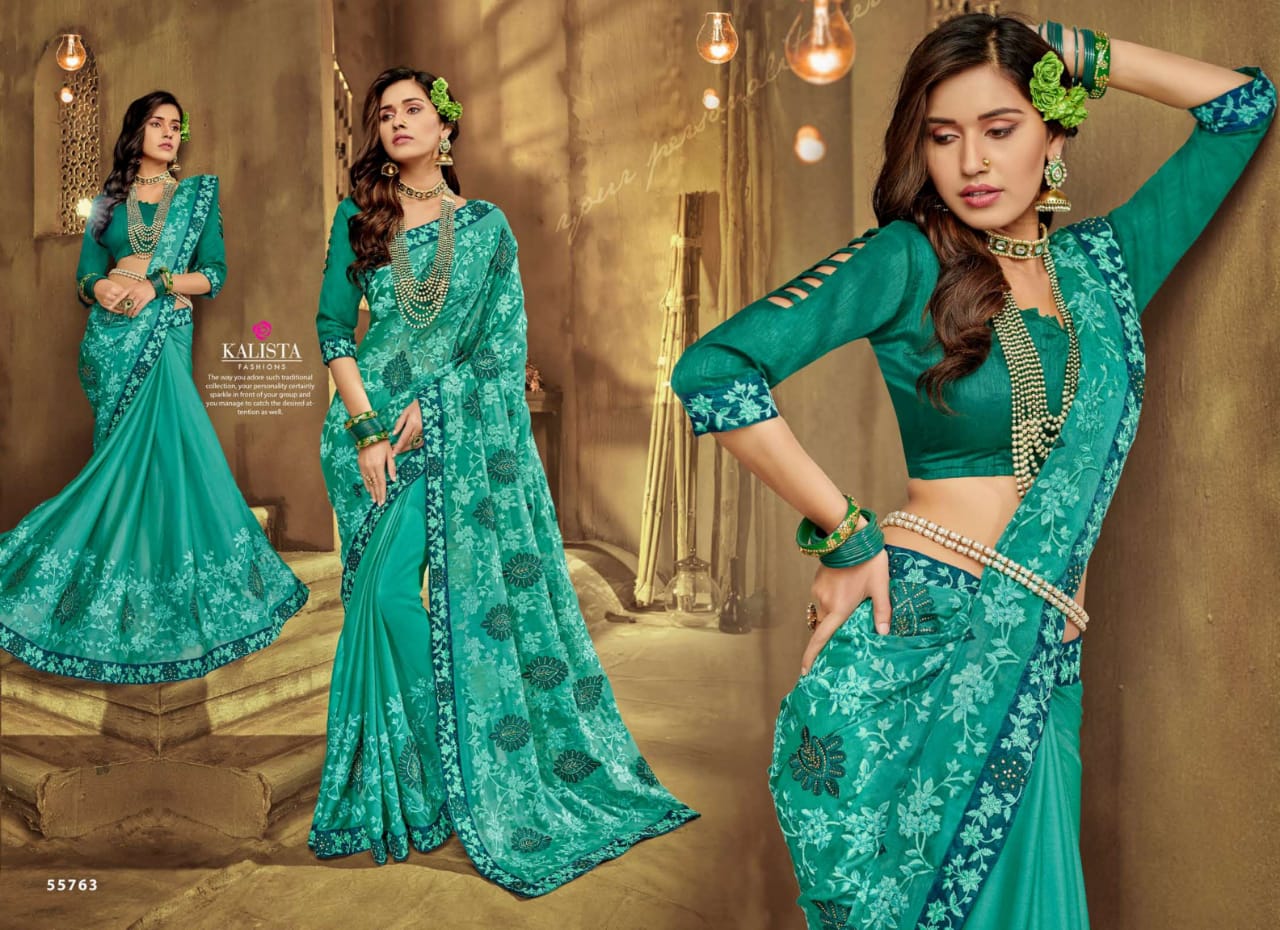 Kalista Fashions Diana amazing style sarees