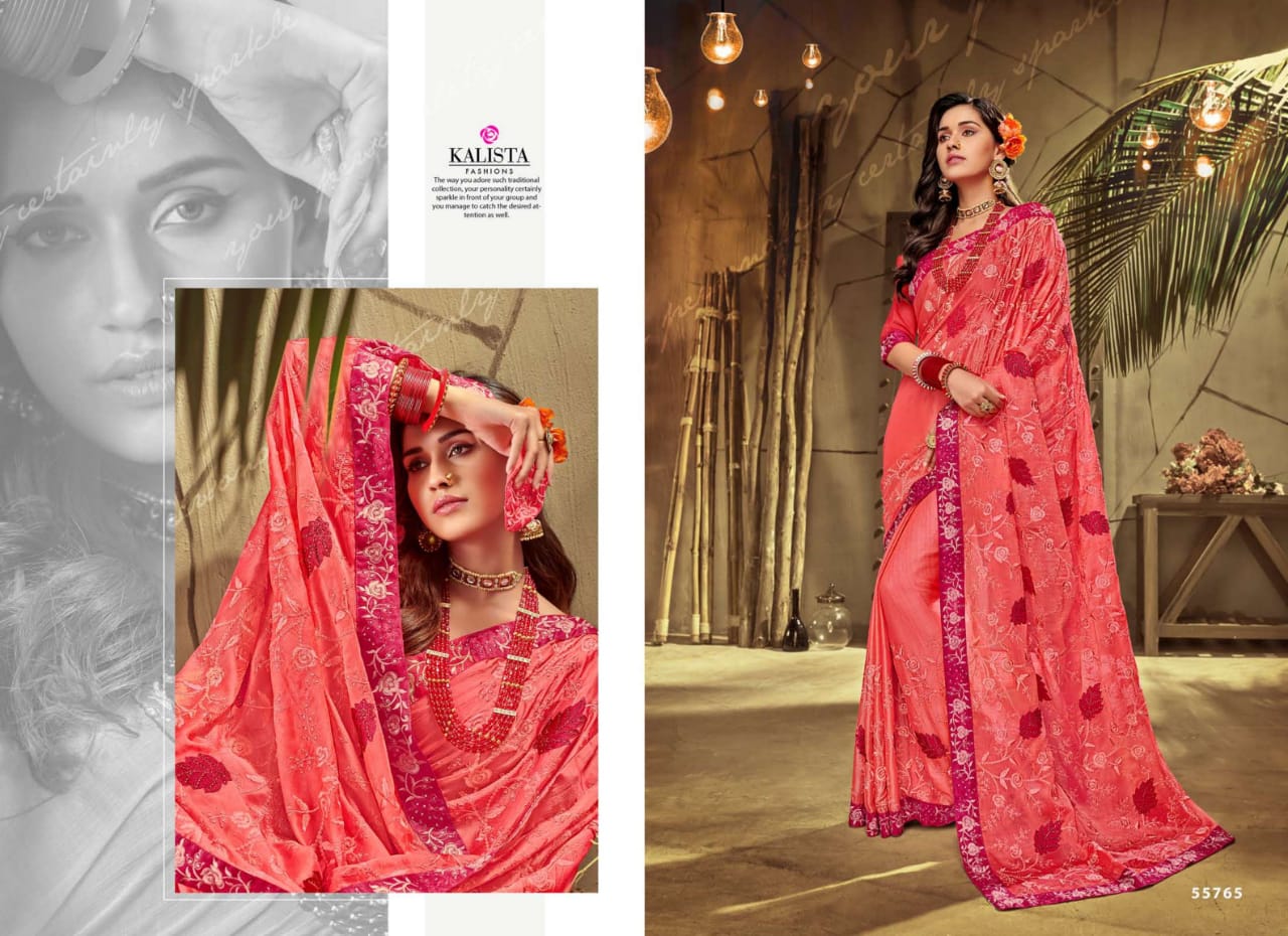 Kalista Fashions Diana amazing style sarees