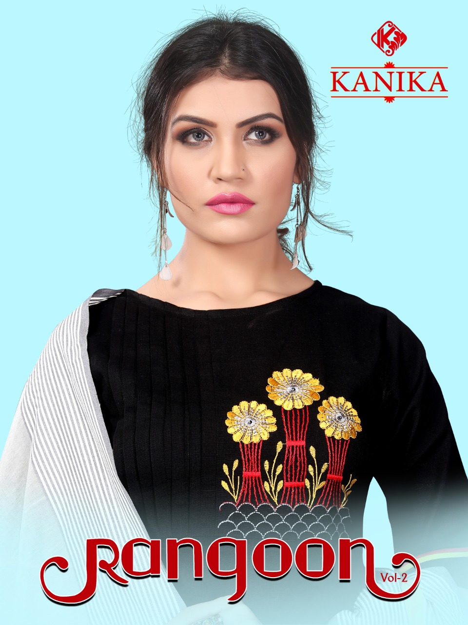 Kanika Rangoon Vol-2 innovative style Kurties in wholesale prices