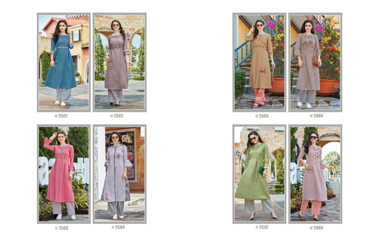 Kessi fabrics dream line gorgeous stylish Kurties in wholesale prices
