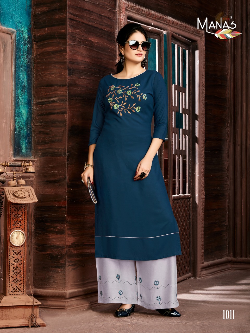 Manas anishka vol-3 classy catchy look Kurties in wholesale prices