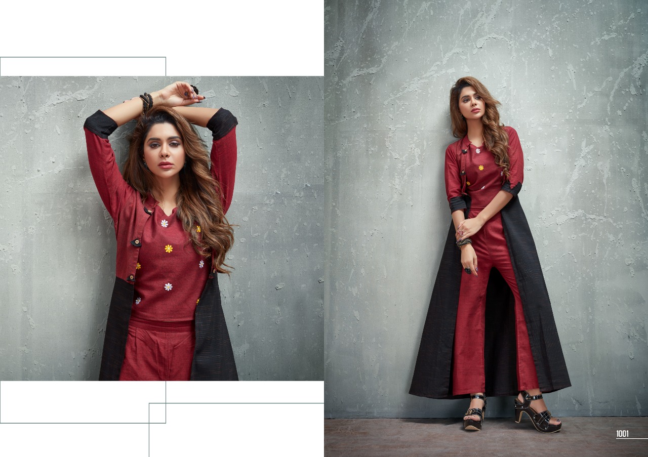 Nitisha nx aura shrug touch the feel of trendy fits Kurties in wholesale prices
