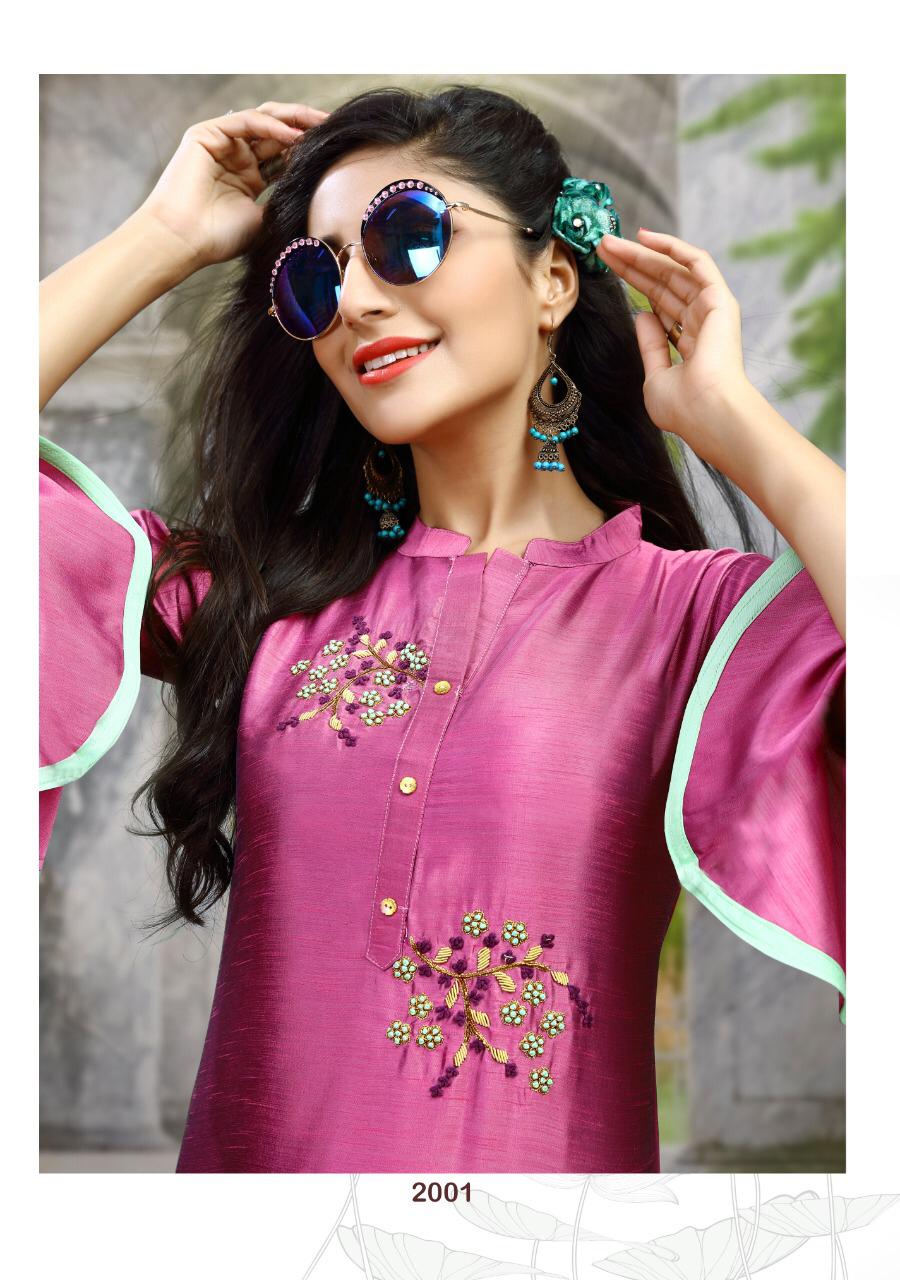 Riya Designer ayana Vol-2 gorgeous stylish look beautifully designed Kurties in wholesale prices
