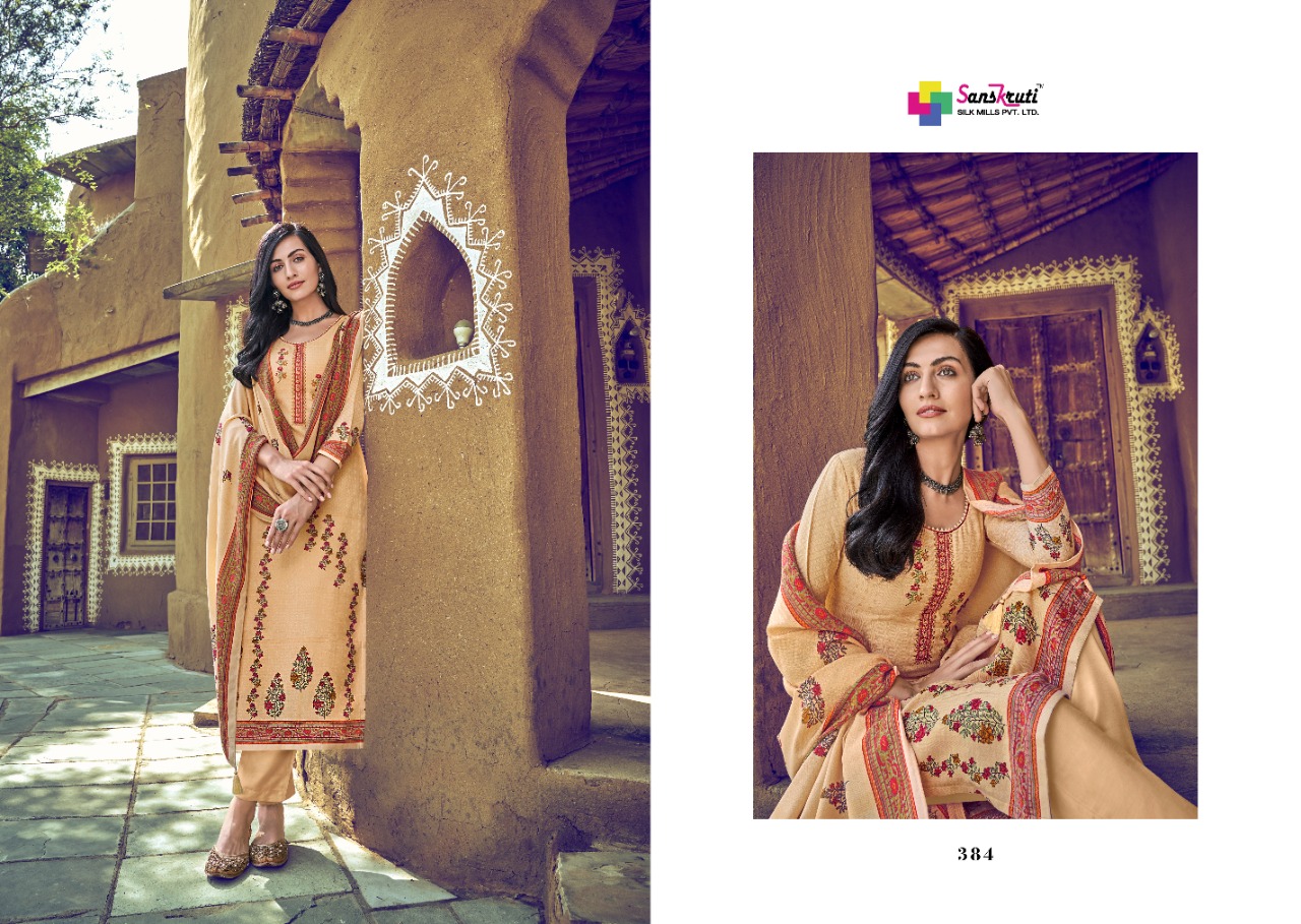 Sanskruti Sahara Vol-4 gorgeous stylish look Salwar suits in wholesale prices